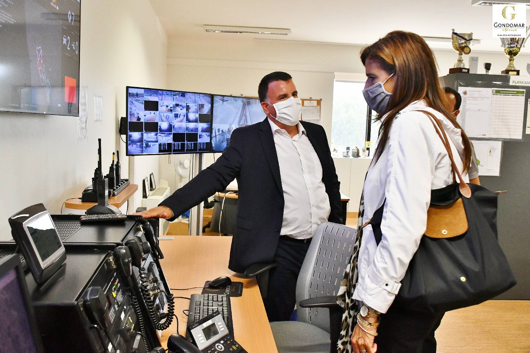 Secretária de Estado da Administração Interna visita Proteção Civil de Gondomar