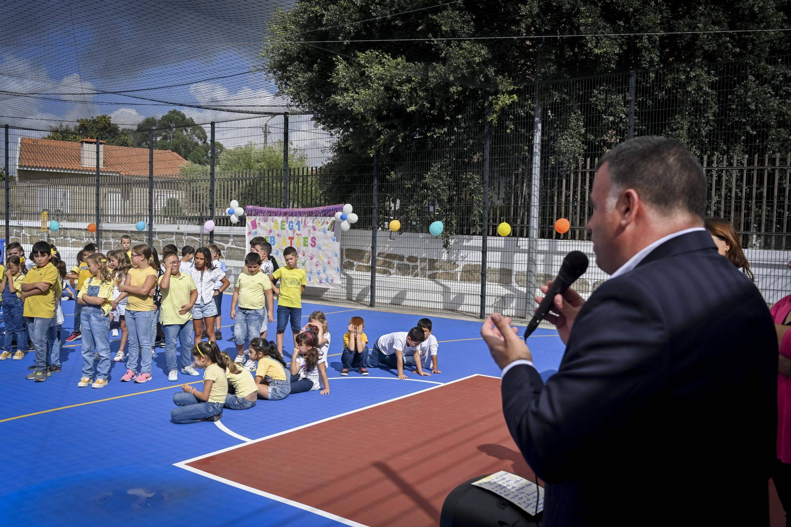 Campo de jogos da Escola D. Manuel Martins requalificado