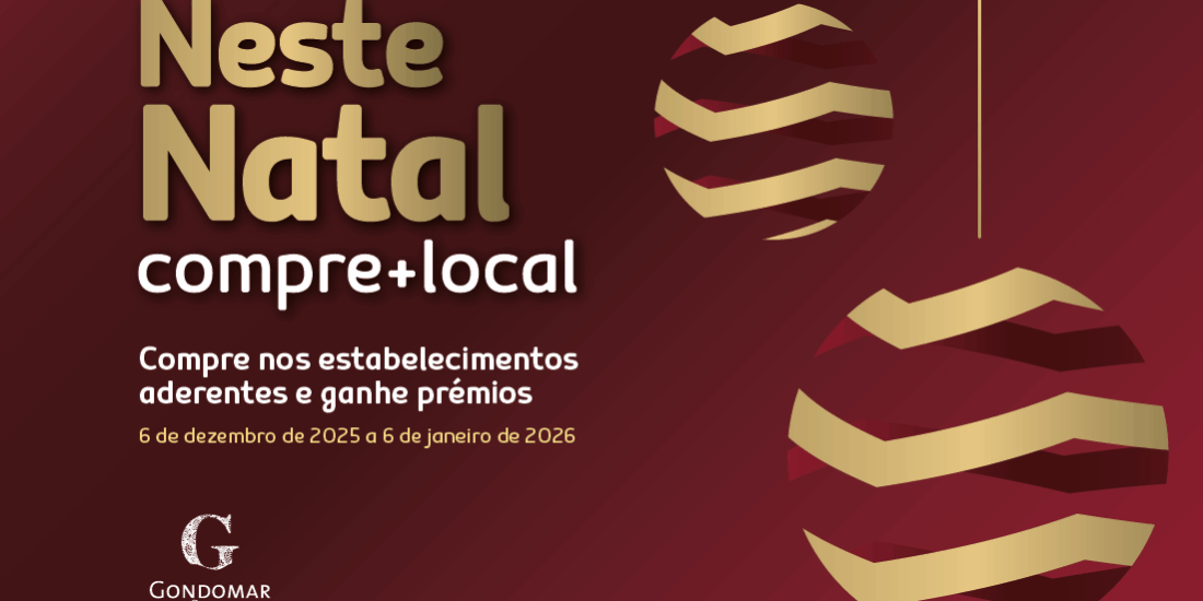 Campanha “Neste Natal Compre + Local” regressa a 6 de dezembro para dinamizar o comércio local