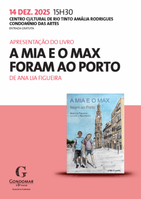 Apresentação do livro “A Mia e o Max foram ao Porto”