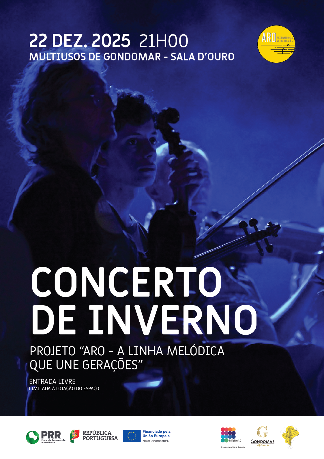 Concerto de Inverno – Projeto “Aro – A linha melódica que une gerações”