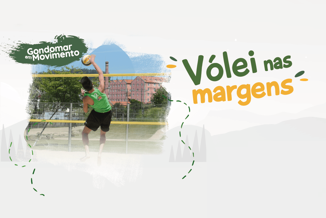 Vólei nas margens