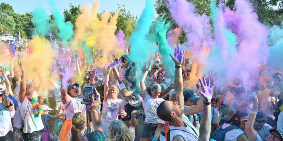 Cor, música e mais de 2 mil sorrisos marcaram a passagem da The Color Run por Gondomar